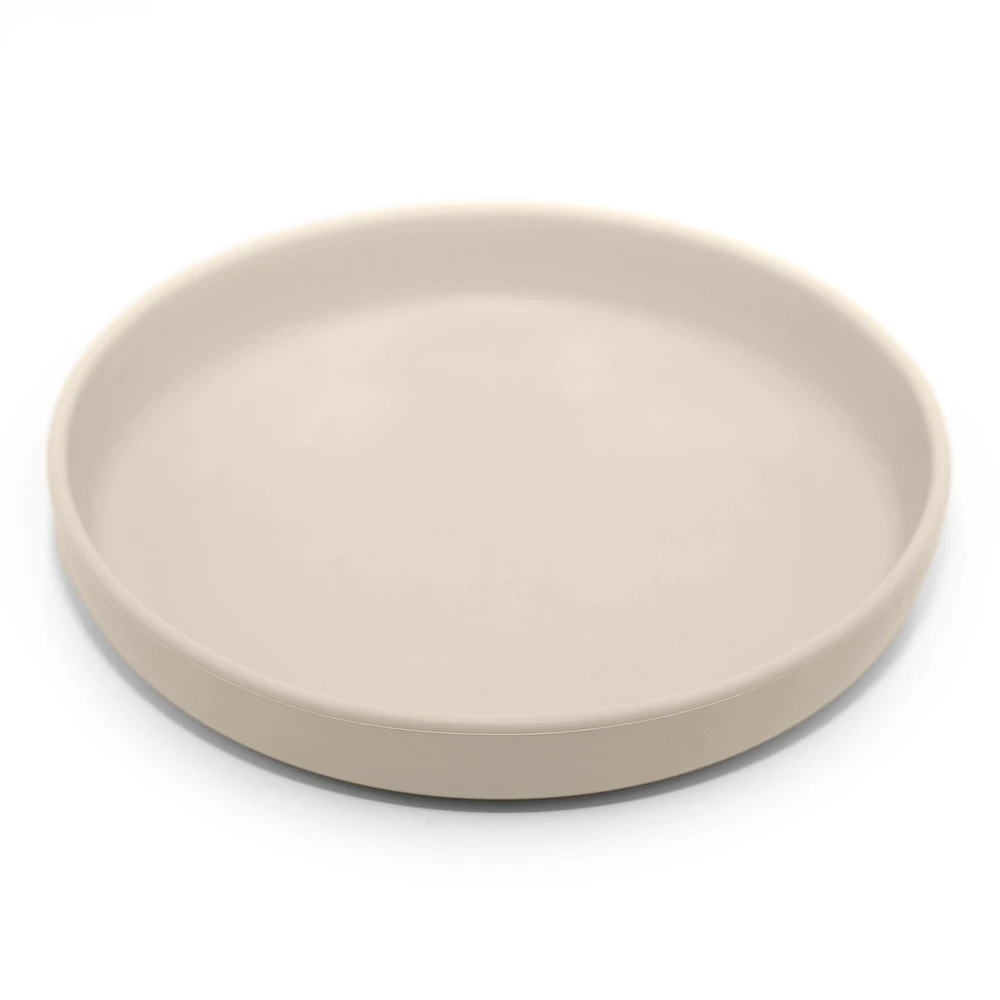 Assiette Silicone Ivoire