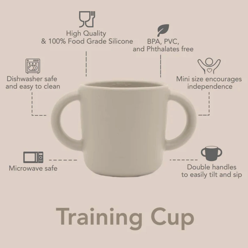 Tasse Silicone Grise 8oz