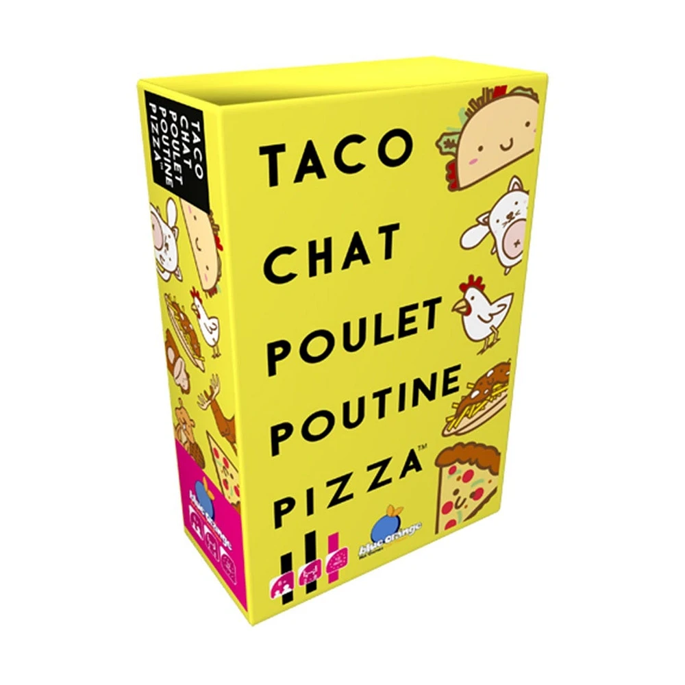 Taco, chat, poulet, poutine, pizza (FR)