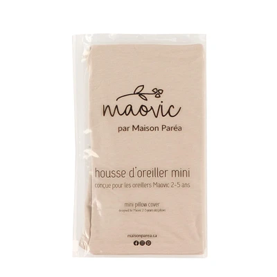 Housse d'Oreiller Maovic Mini 2-5ans - Lyocell Moka