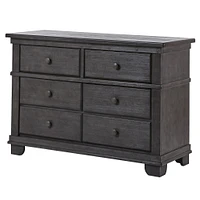 Commode 6 Tiroirs Torino Granite Vieilli