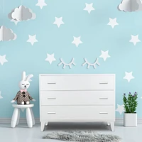 Caravaggio 3 Drawers Chest - White