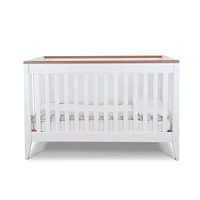 Botticelli Convertible Crib - White / Walnut