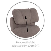 Upholstered Rocking Armchair  Swivel, Glider, Recliner Hailey - Breather Driftwood Motorized Electric