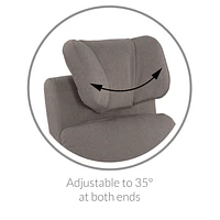 Upholstered Rocking Armchair  Swivel, Glider, Recliner Hailey - Breather Driftwood Motorized Electric