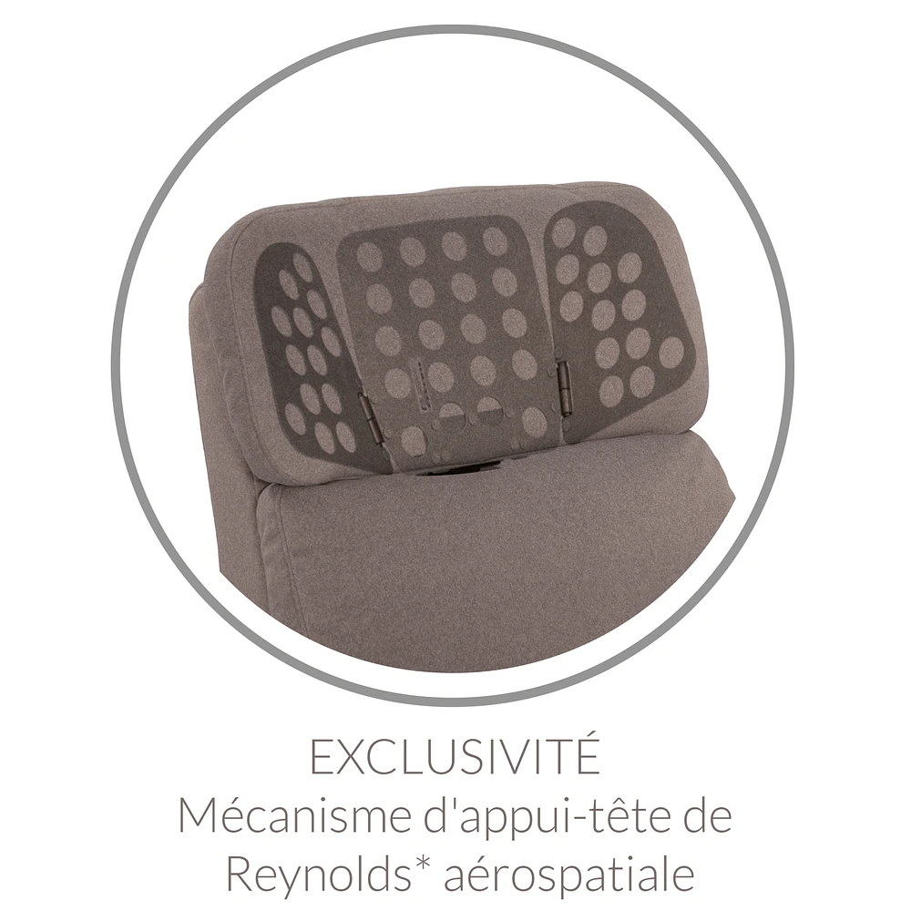 Fauteuil Berçant Inclinable Pivotant Hailey Como Sand avec Mécanisme Électrique