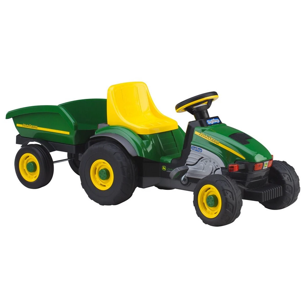 Petit Tracteur John Deer Power Pull et Remorque