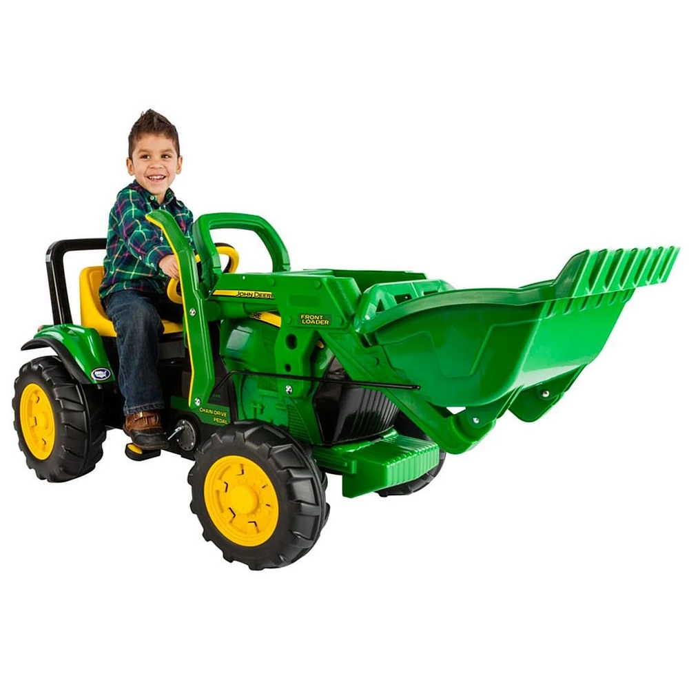 John Deere Front Loader - Green/Yellow