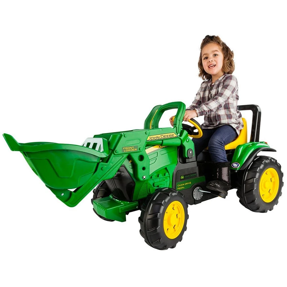John Deere Front Loader - Green/Yellow
