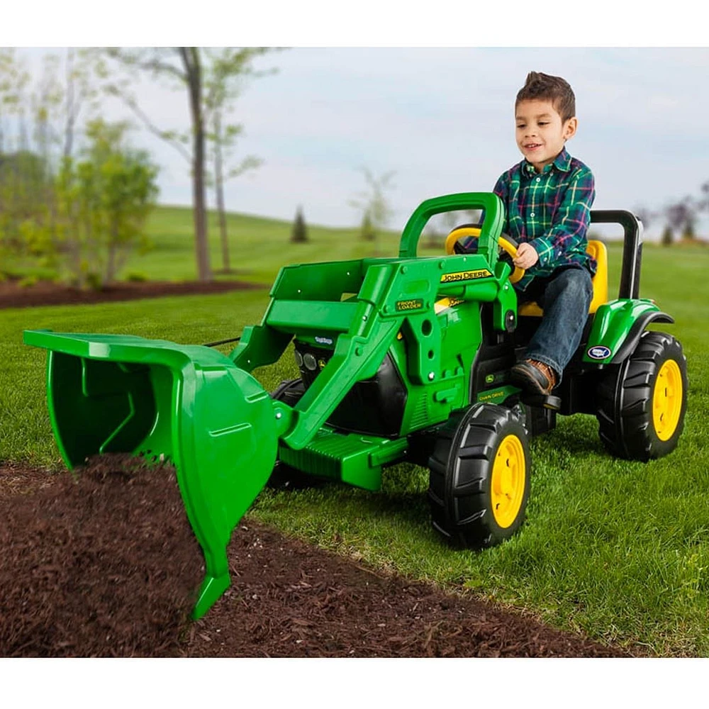 John Deere Front Loader - Green/Yellow