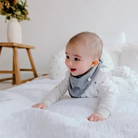Bibs (3) Bamboo Honey / Foam / Gray