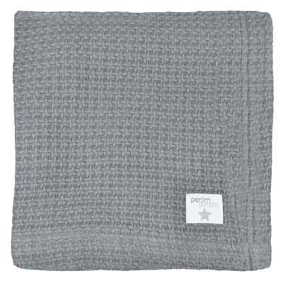 Couverture Bambou Tricot - Pebble