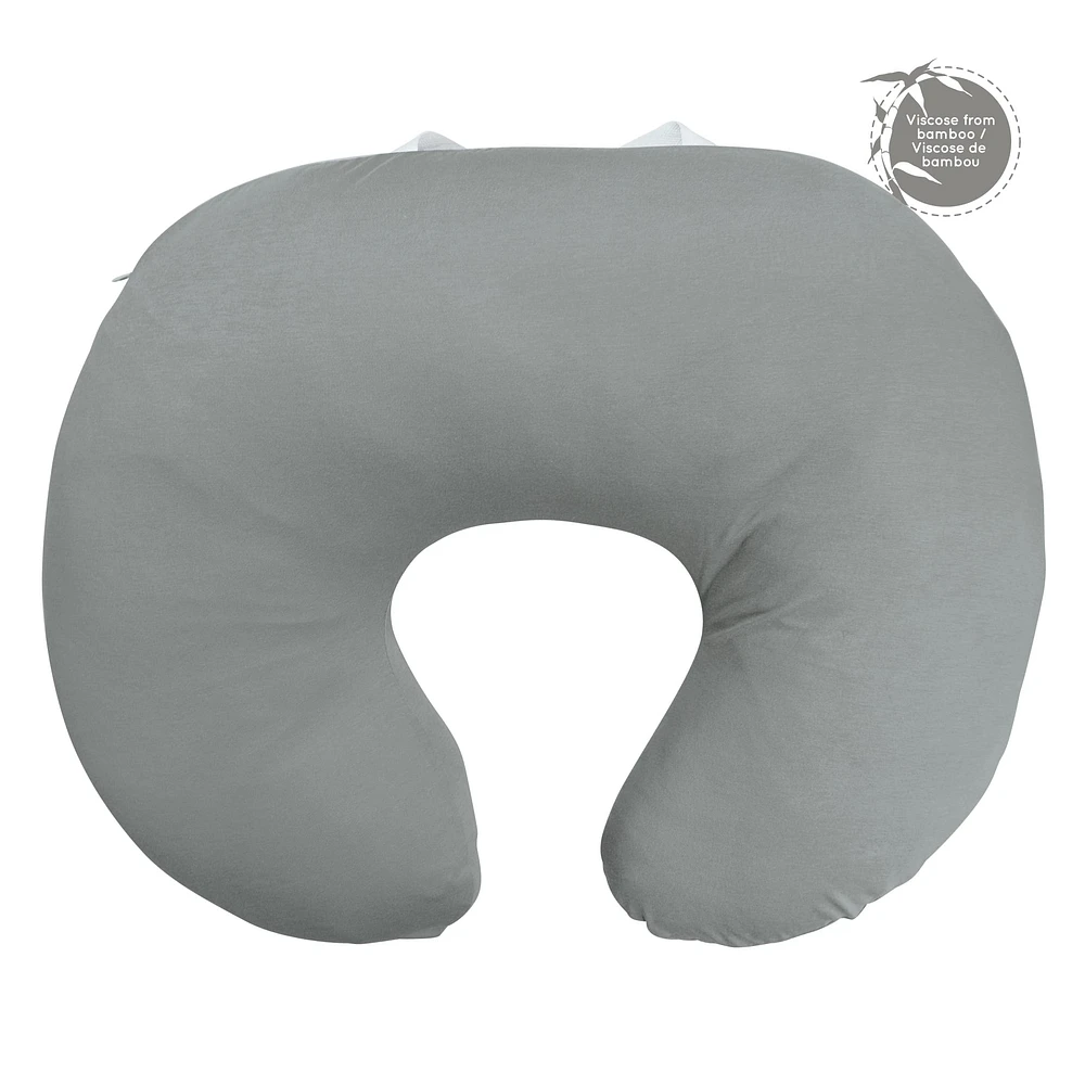Bamboo Nursing Pillow - Dark Grey