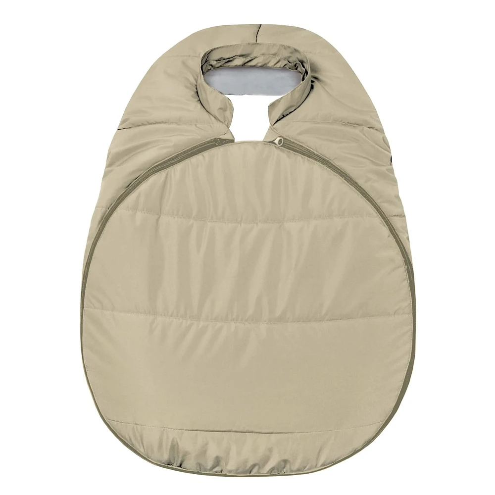 Beige Mid-Season Car Seat Cover