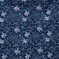 Mid-Season Car Seat Cover - Navy Floral
