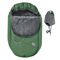 Car Seat Cover - Faille Green