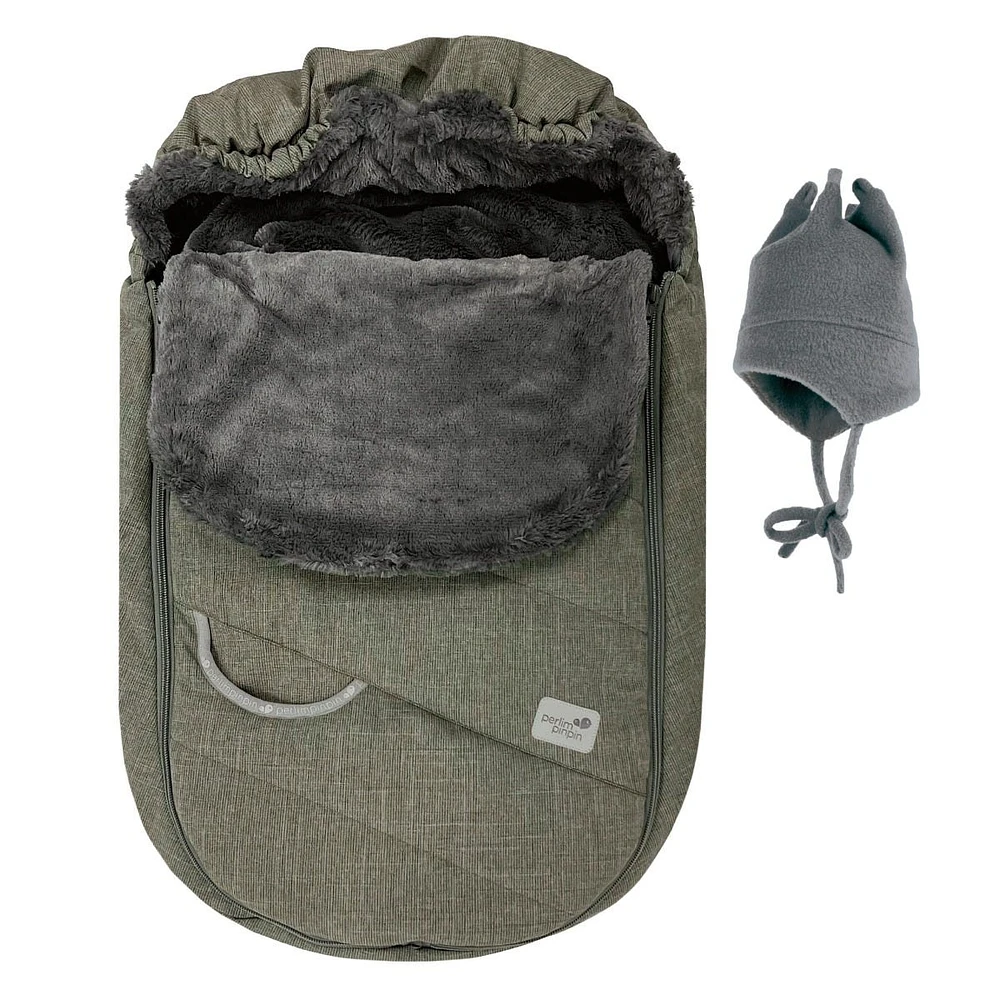 Textured Car Seat Cover - Khaki