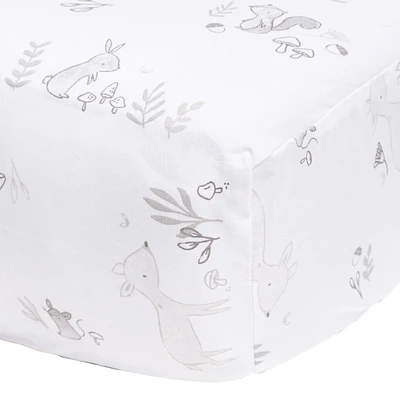 Crib Fitted Sheet - Forest