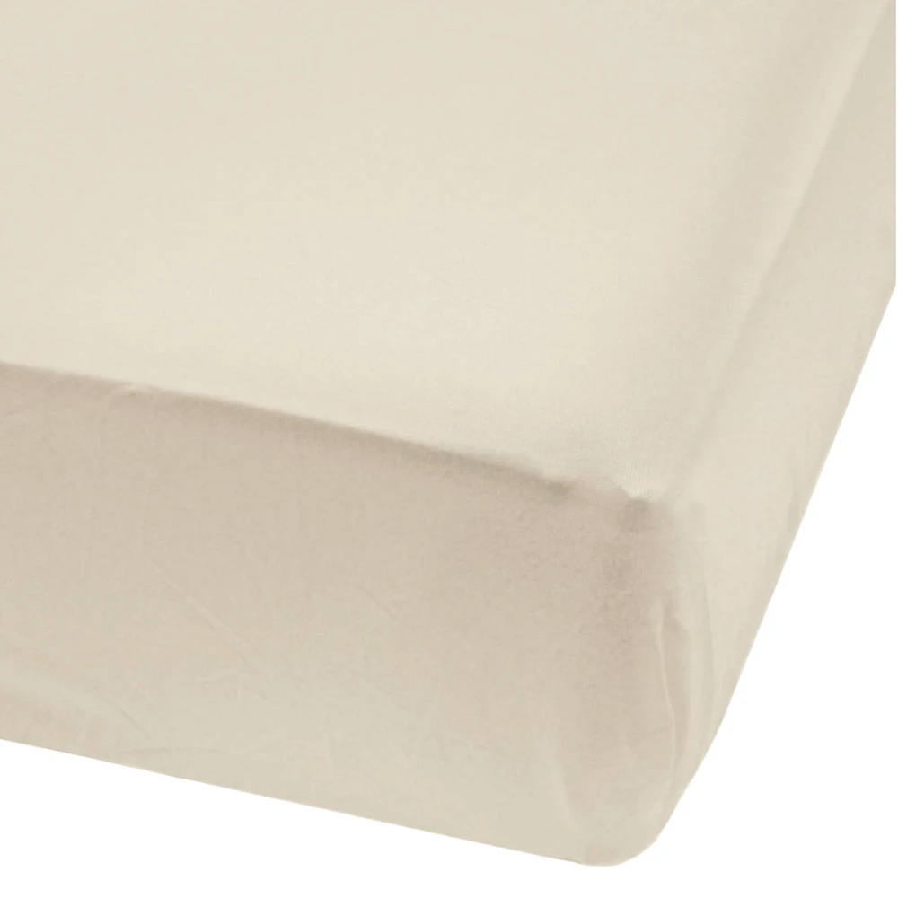 Baby Crib Fitted Sheet - Taupe