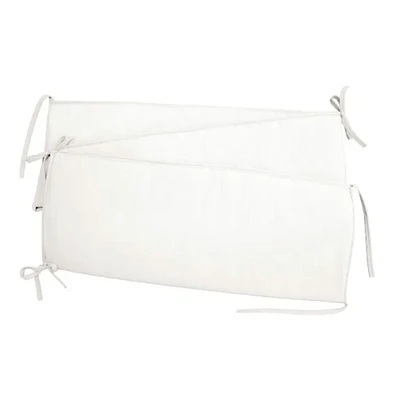 Tour de Lit Bébé Uni - Blanc