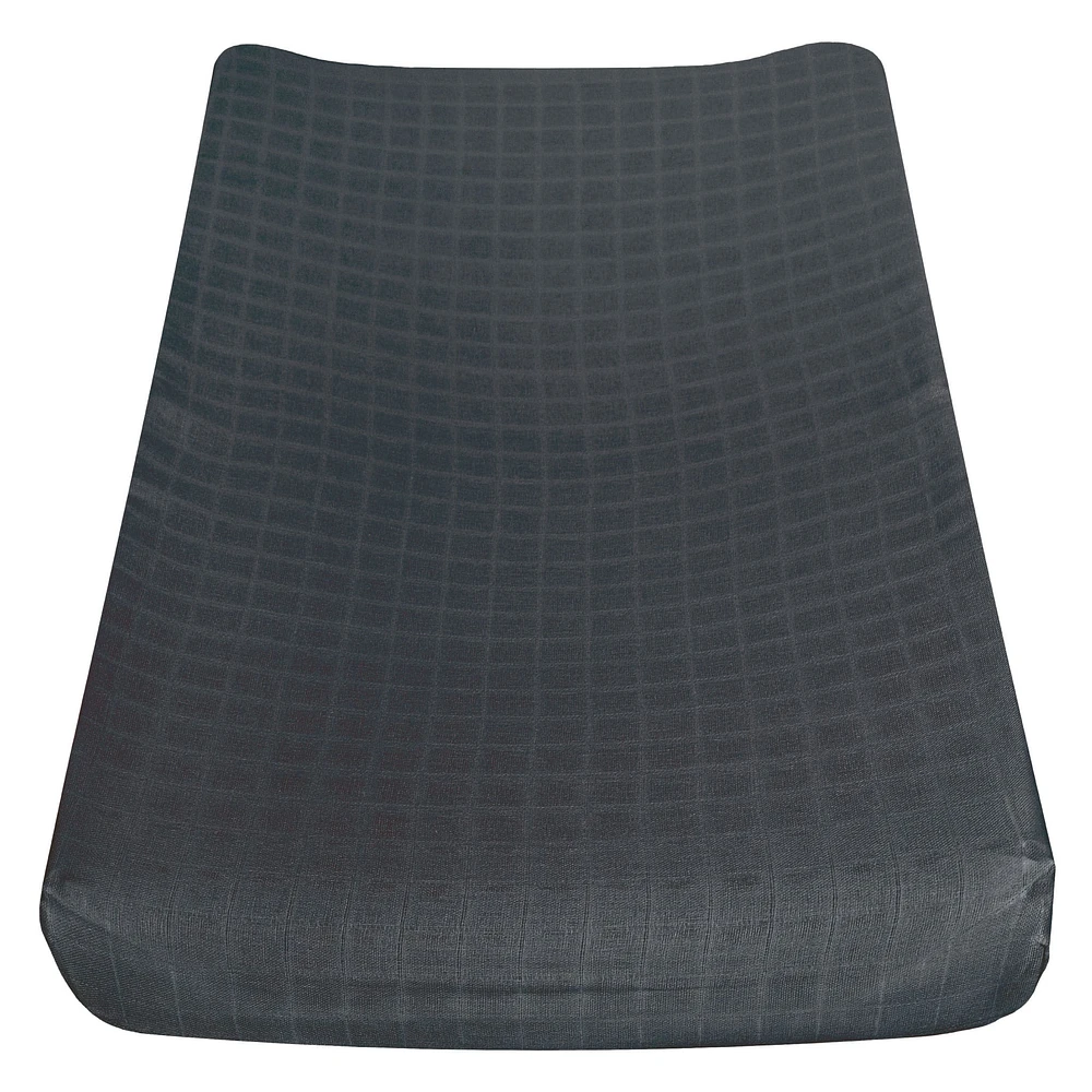 Muslin Changing Pad - Charcoal