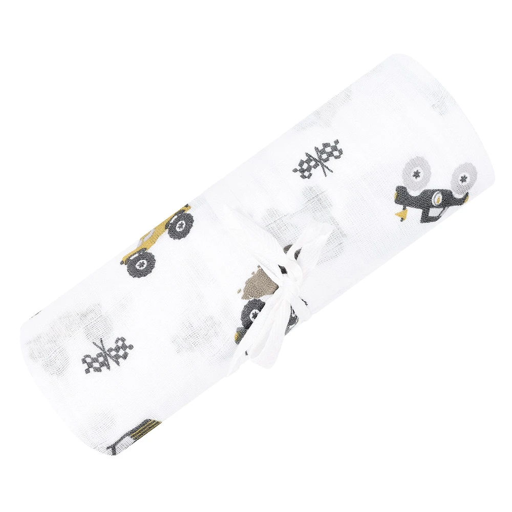 Couverture Mousseline Camions