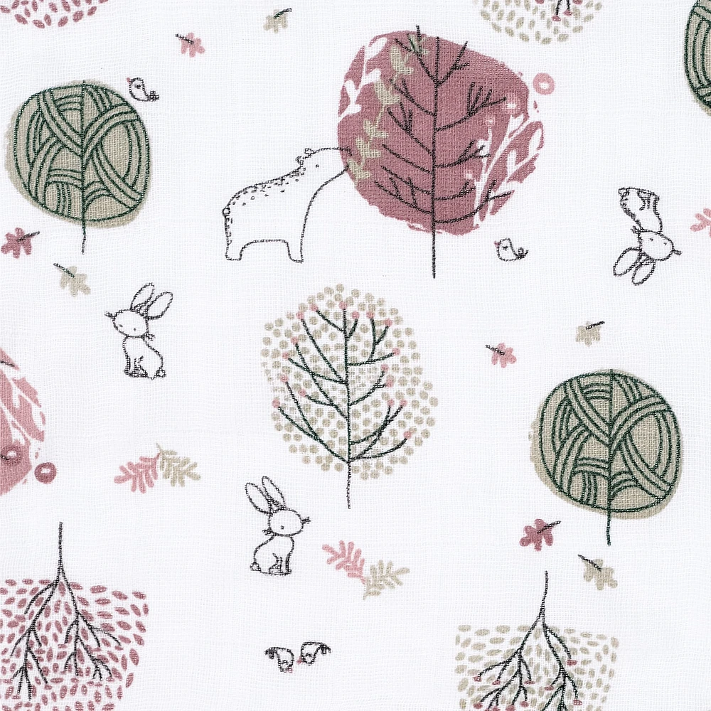 Forest Muslin Blanket