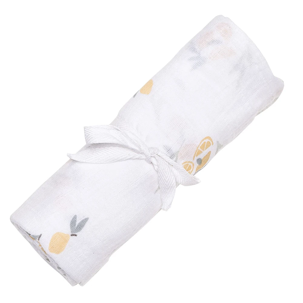 Lemon Muslin Blanket