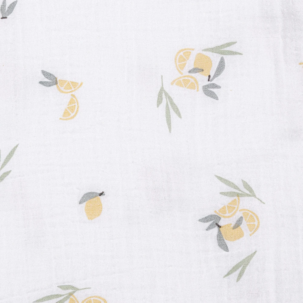 Lemon Muslin Blanket