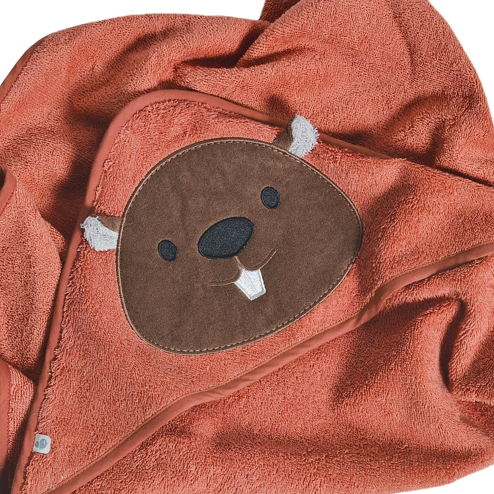 Hooded Towel - Beavers