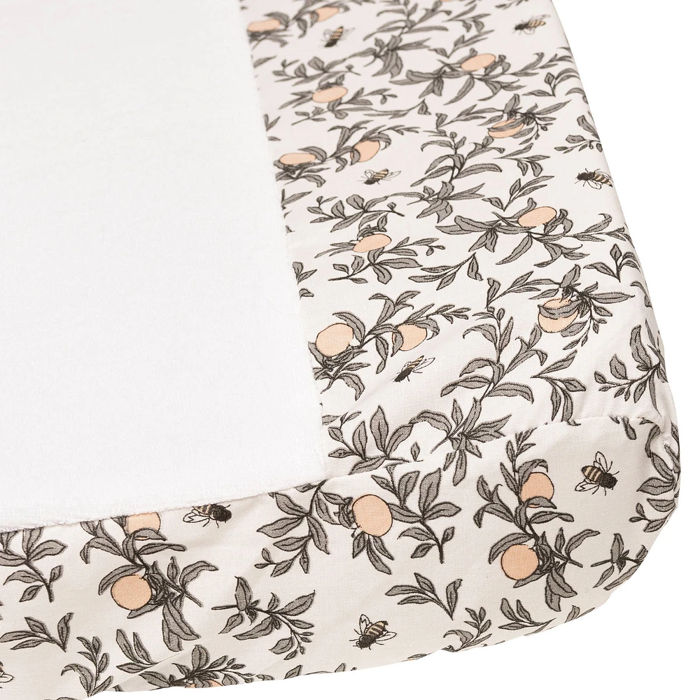 Muslin Changing Pad - Bees by Solange Pilote
