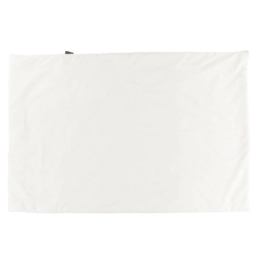 3-Piece Crib Bedding Set - Beige Linen Look