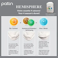 Couette Lit Simple 4 Saisons 500g