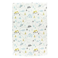 3-Piece Crib Bedding Set - Raodtrip