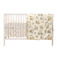 3-Piece Crib Bedding Set - Savannah