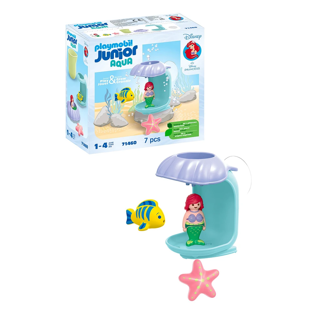 Playmobil Junior x Disney Ariel Avec Coquillage de Bain