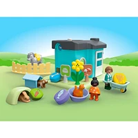 Playmobil Junior Animal Home with Treat Dispenser