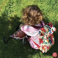 Mini Messenger Backpack Hibisc