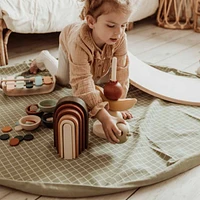 Organic Grid Green Storage Bag