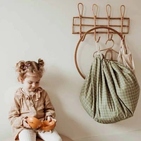 Organic Grid Green Storage Bag