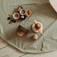 Organic Grid Green Storage Bag