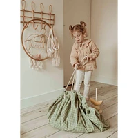 Organic Grid Green Storage Bag