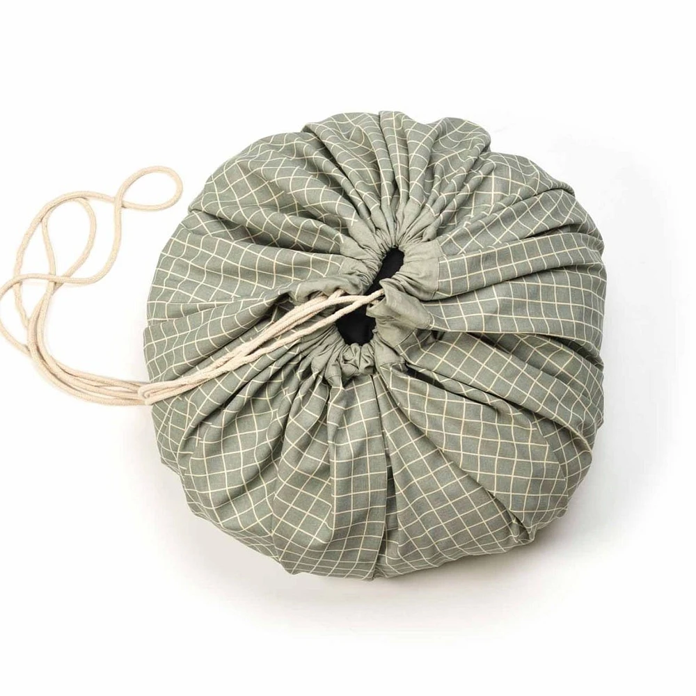 Organic Grid Green Storage Bag