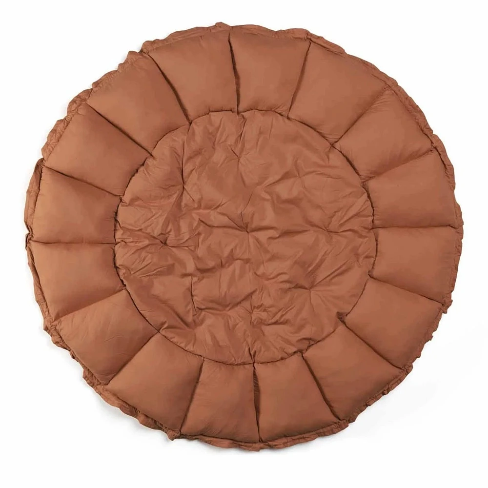 Bloom Tawny Brown Organic Babymat