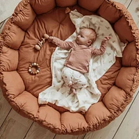 Bloom Tawny Brown Organic Babymat