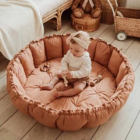 Bloom Tawny Brown Organic Babymat