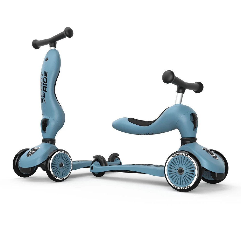Highwaykick 1 Scooter - Steel
