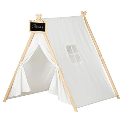 Tente de Jeu Avec Tableau Sweedi - Coton Naturel et Pin