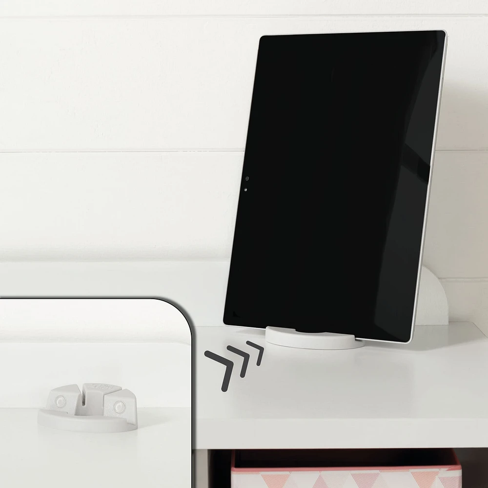 Makeup Desk with Drawer - Vito Pure White