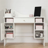 Makeup Desk with Drawer - Vito Pure White